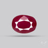 Faceted Natural Indian Ruby