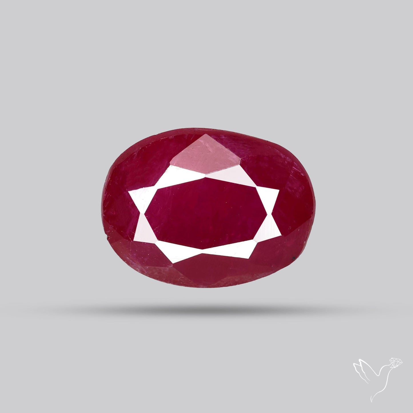 Faceted Natural Indian Ruby
