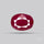 Faceted Natural Indian Ruby