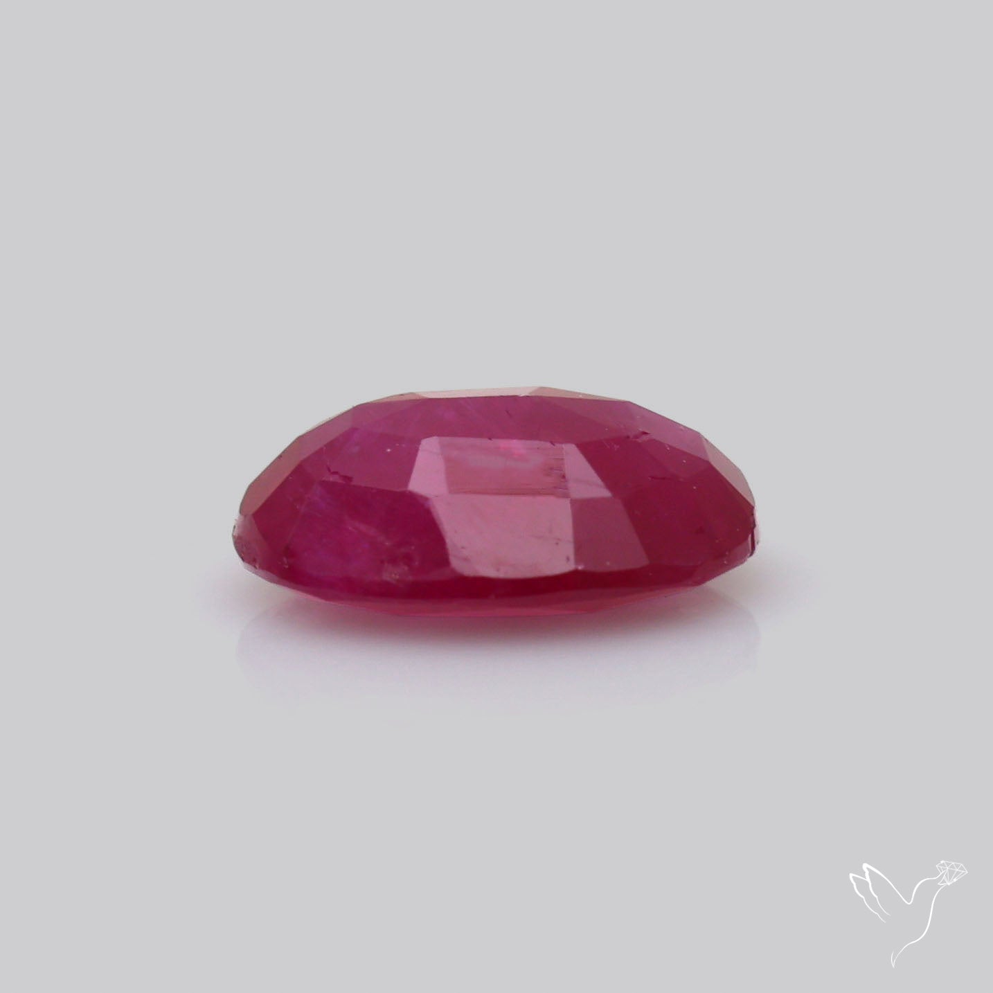 Faceted Natural Indian Ruby
