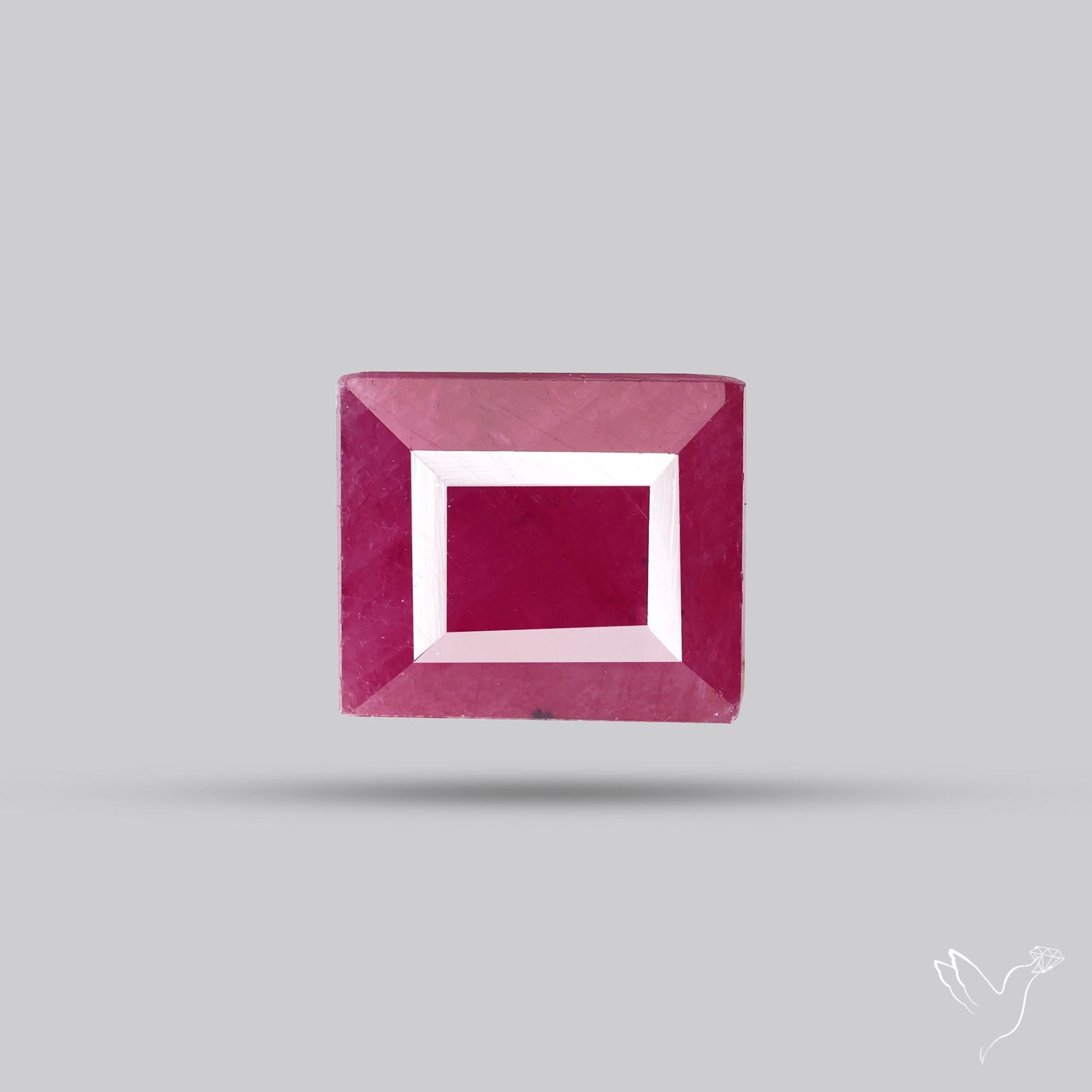 Faceted Natural Indian Ruby