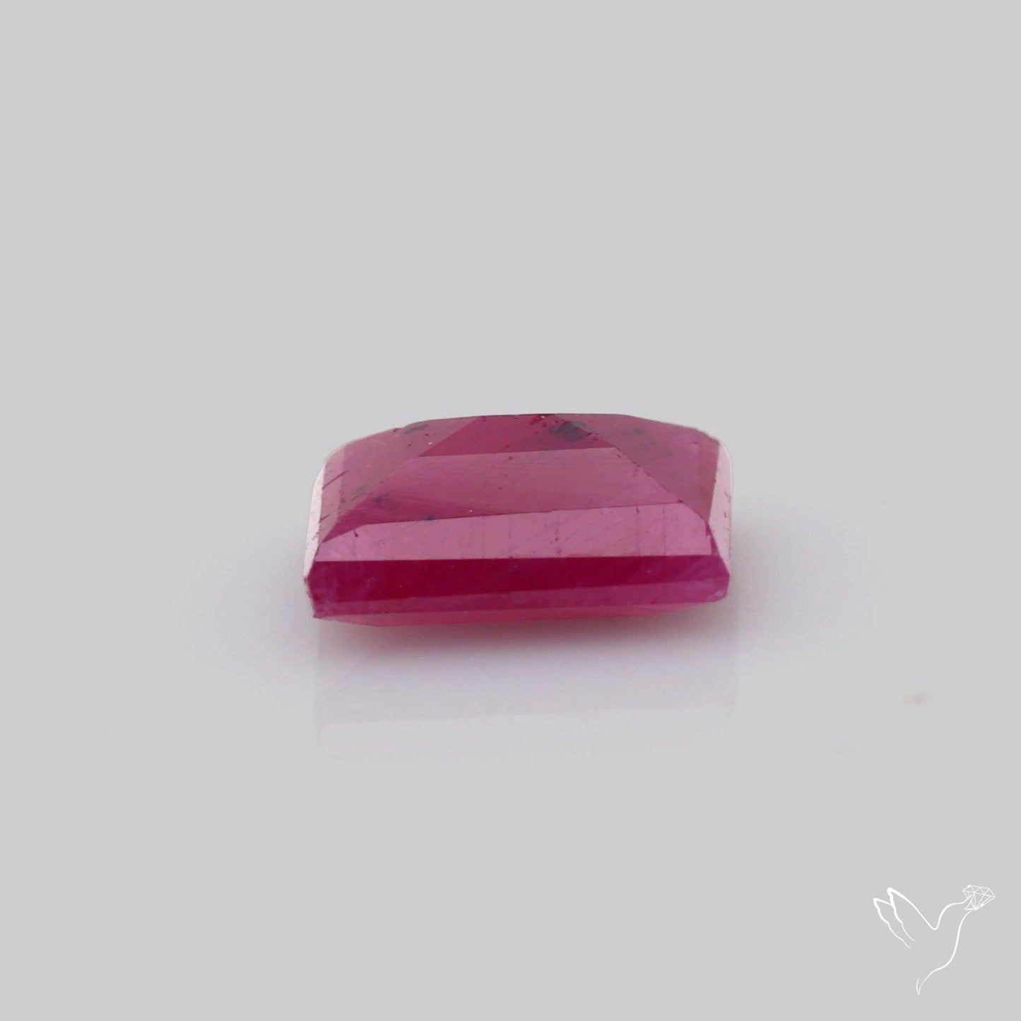 Faceted Natural Indian Ruby