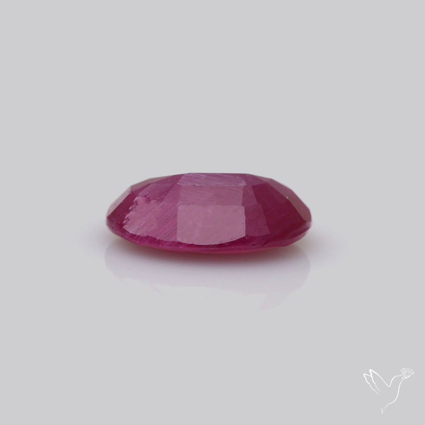 Faceted Natural Indian Ruby