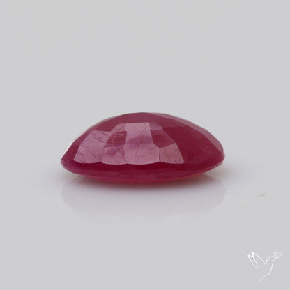 Faceted Natural Indian Ruby