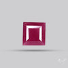 Faceted Natural Indian Ruby