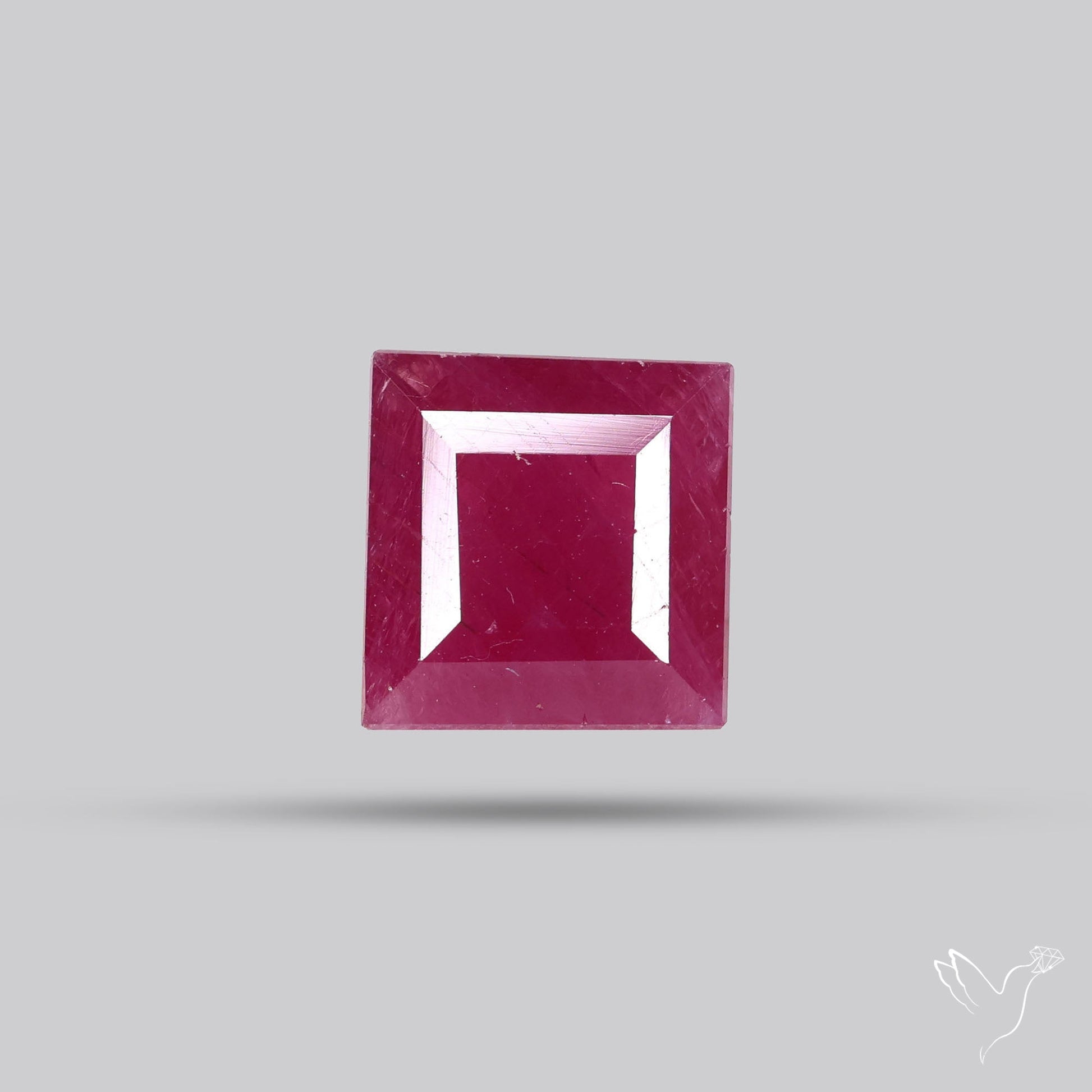 Faceted Natural Indian Ruby