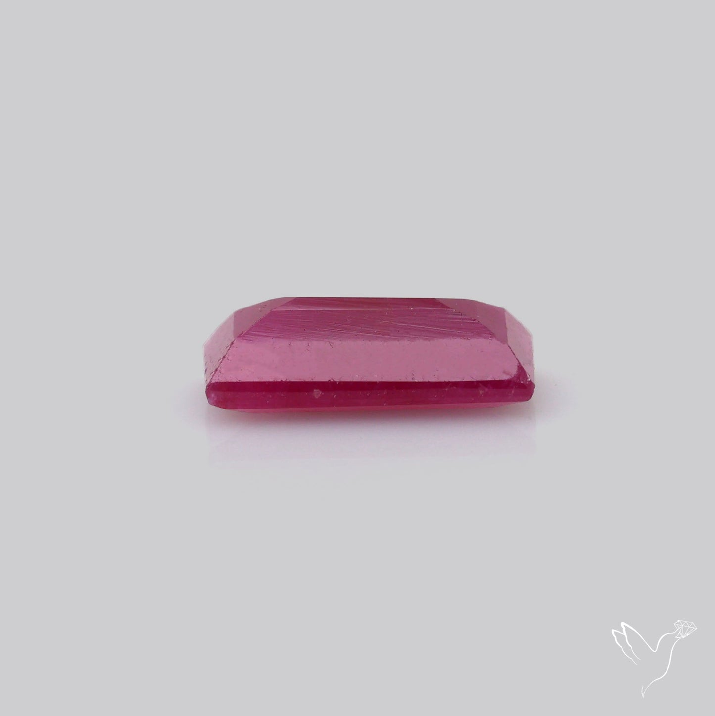 Faceted Natural Indian Ruby