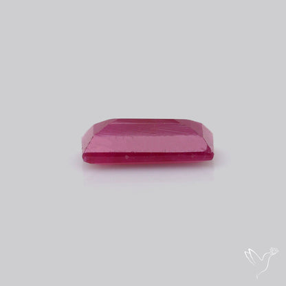 Faceted Natural Indian Ruby