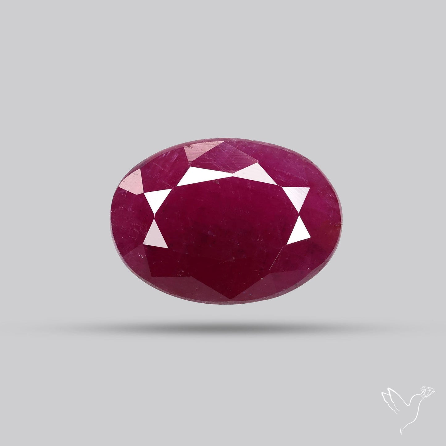 Faceted Natural Indian Ruby