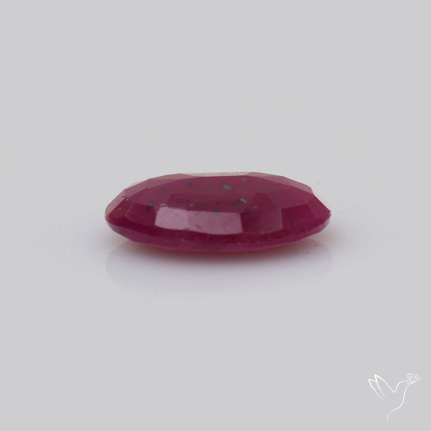 Faceted Natural Indian Ruby