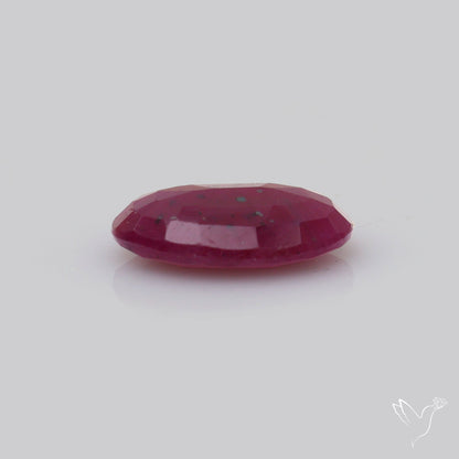 Faceted Natural Indian Ruby