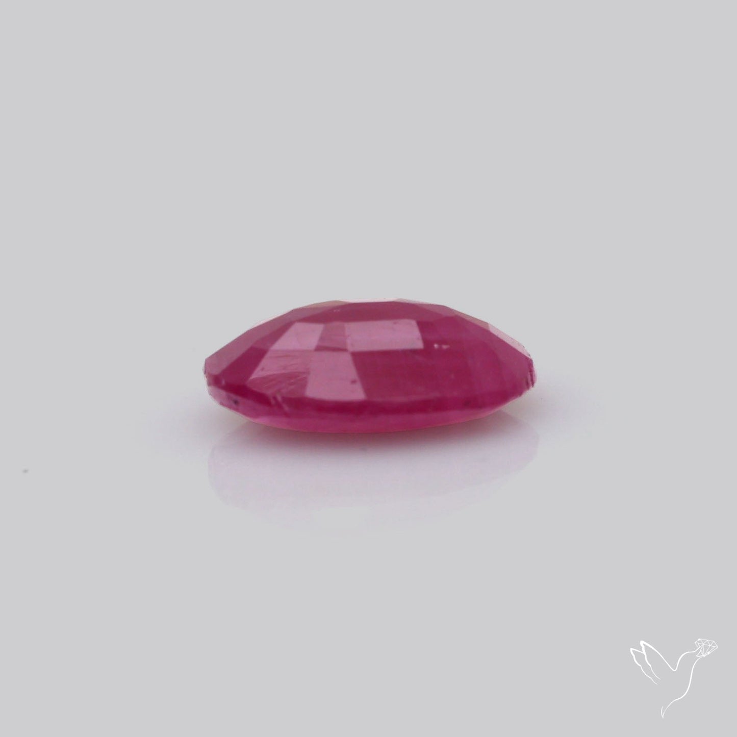 Faceted Natural Indian Ruby