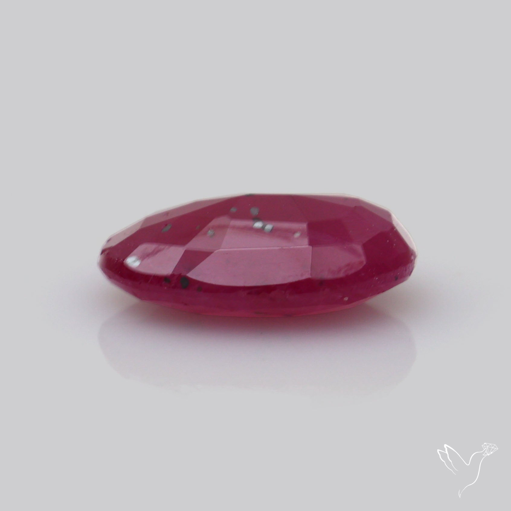 Faceted Natural Indian Ruby