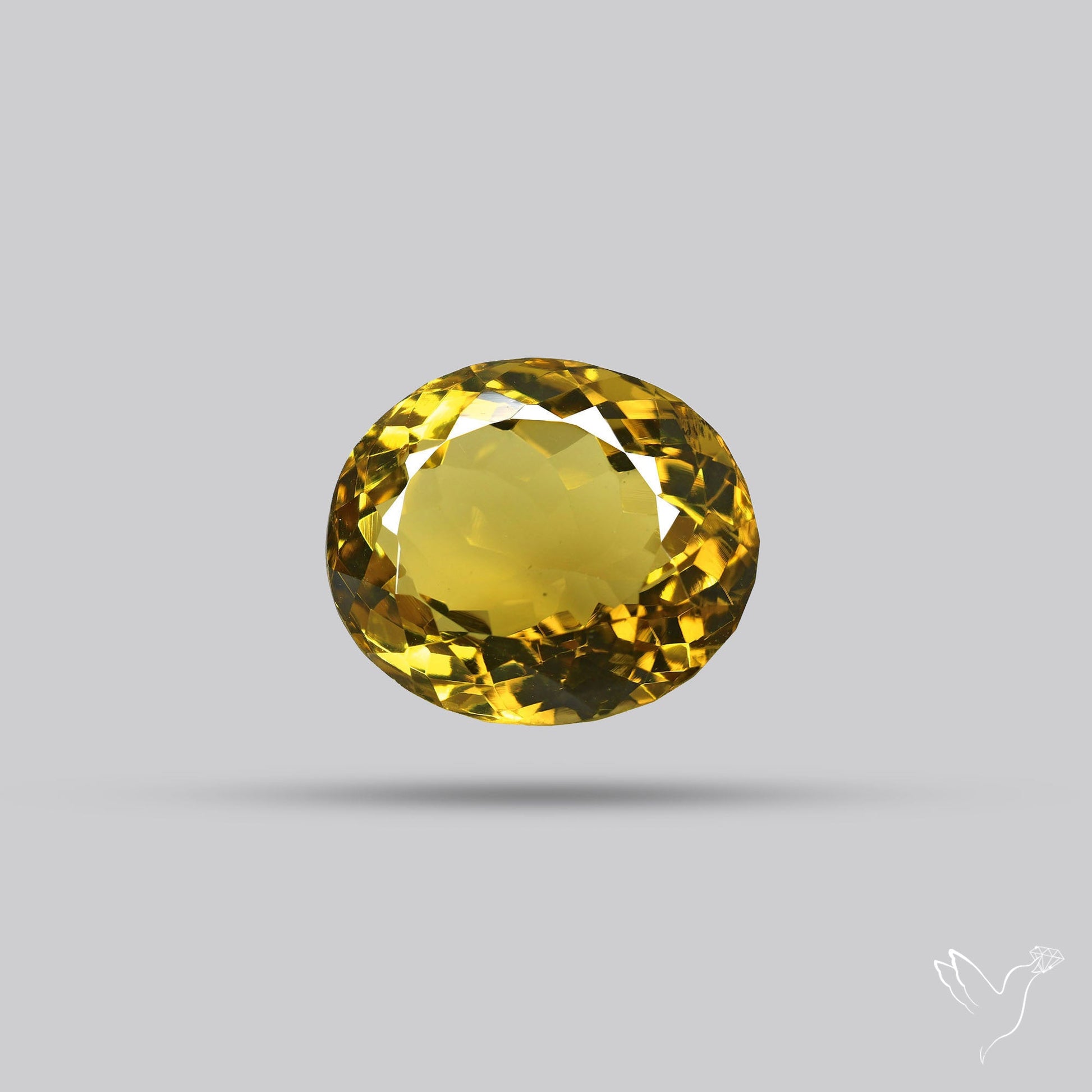 Faceted Lemon Quartz