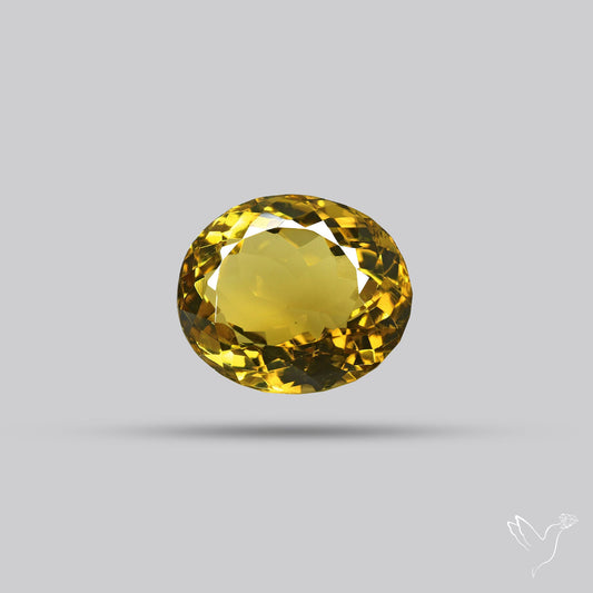 Faceted Lemon Quartz