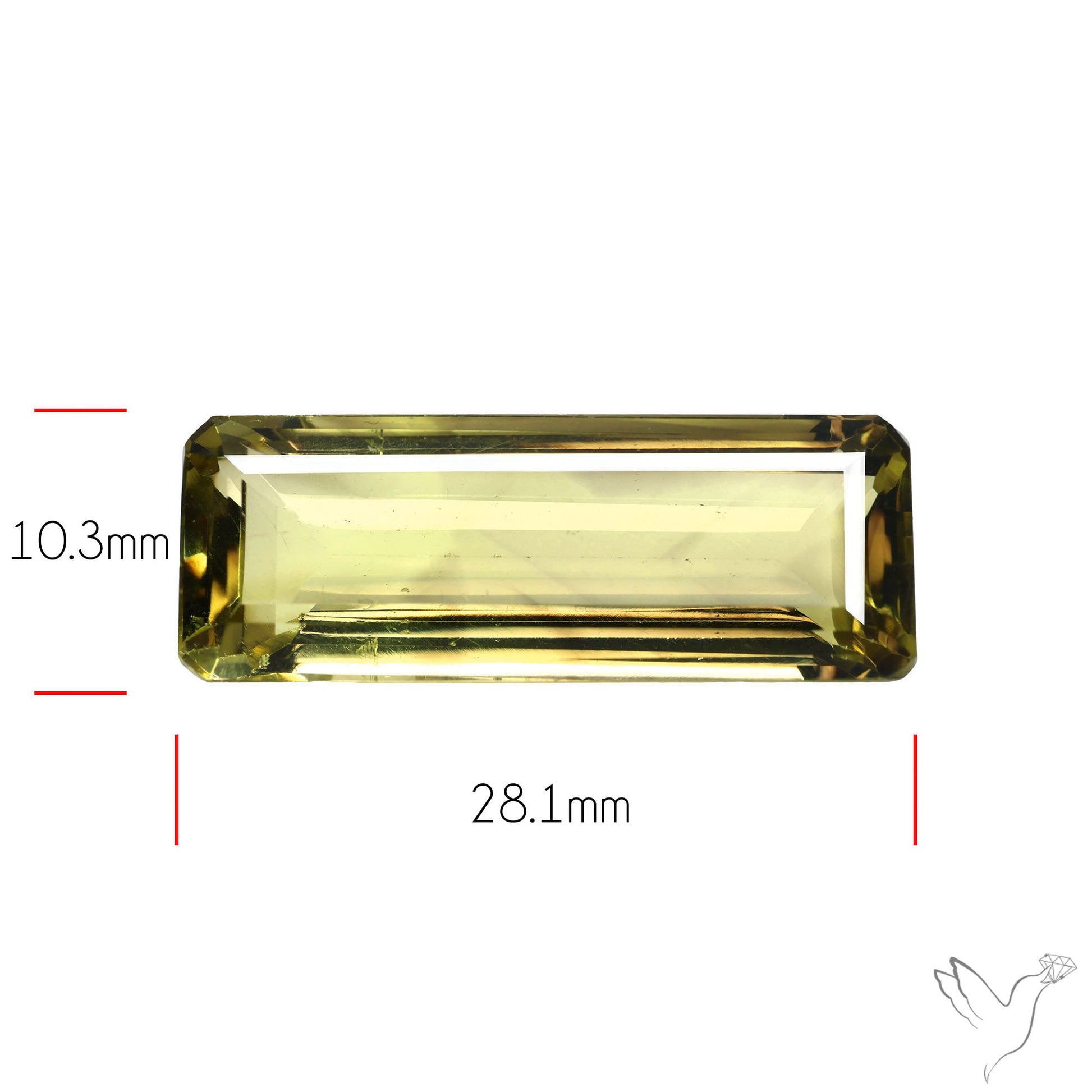 Faceted Lemon Quartz