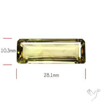 Faceted Lemon Quartz