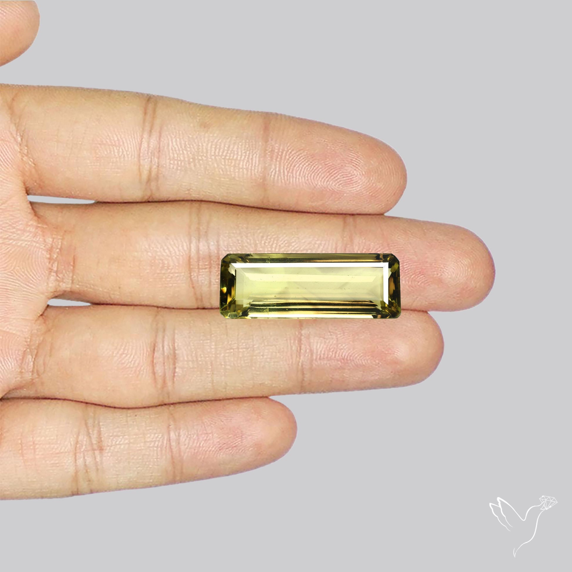 Faceted Lemon Quartz