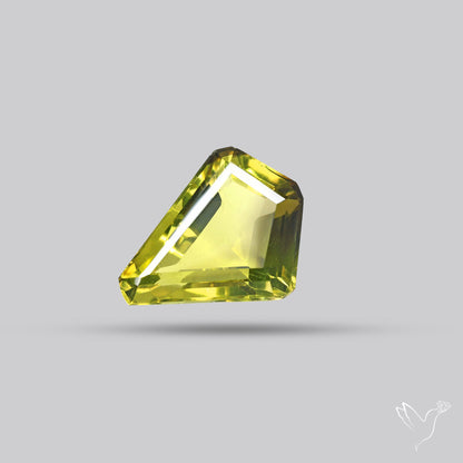 Faceted Lemon Quartz