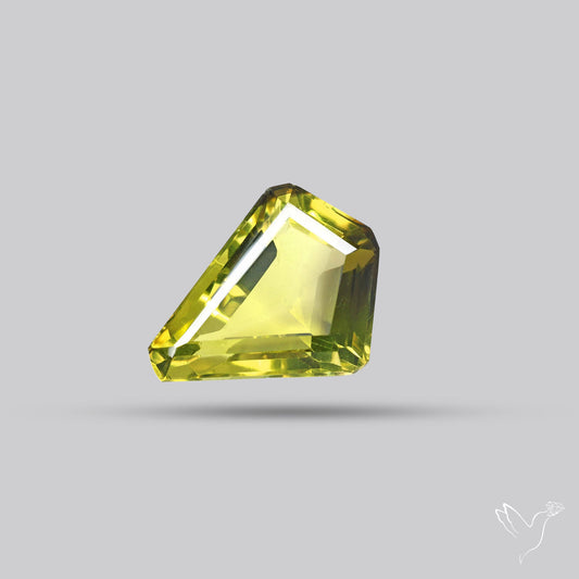 Faceted Lemon Quartz