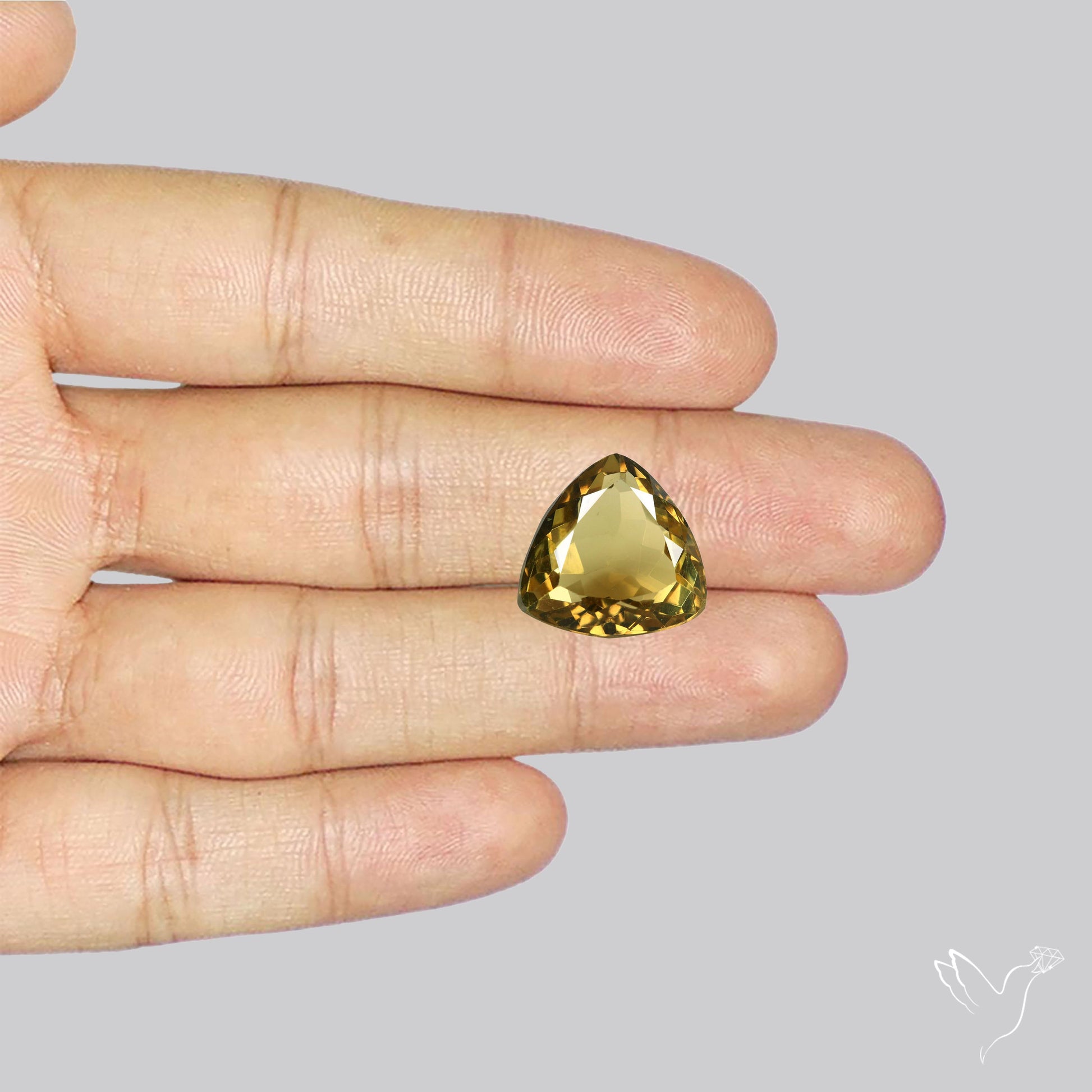 Faceted Lemon Quartz