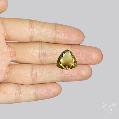 Faceted Lemon Quartz