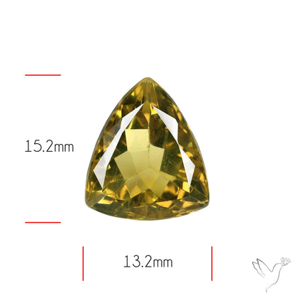 Faceted Lemon Quartz