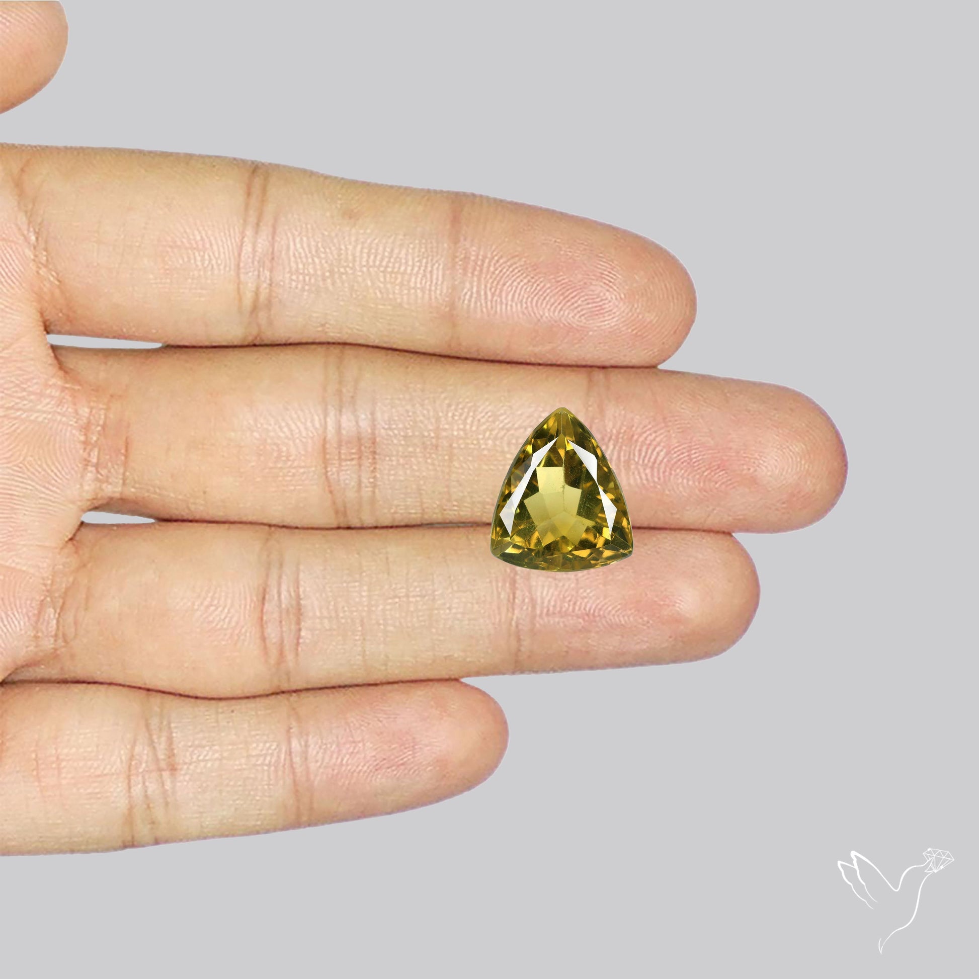 Faceted Lemon Quartz