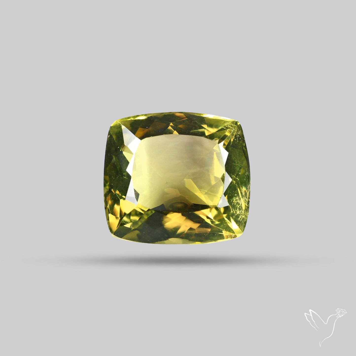 Faceted Lemon Quartz