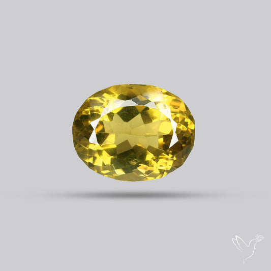 Faceted Lemon Quartz