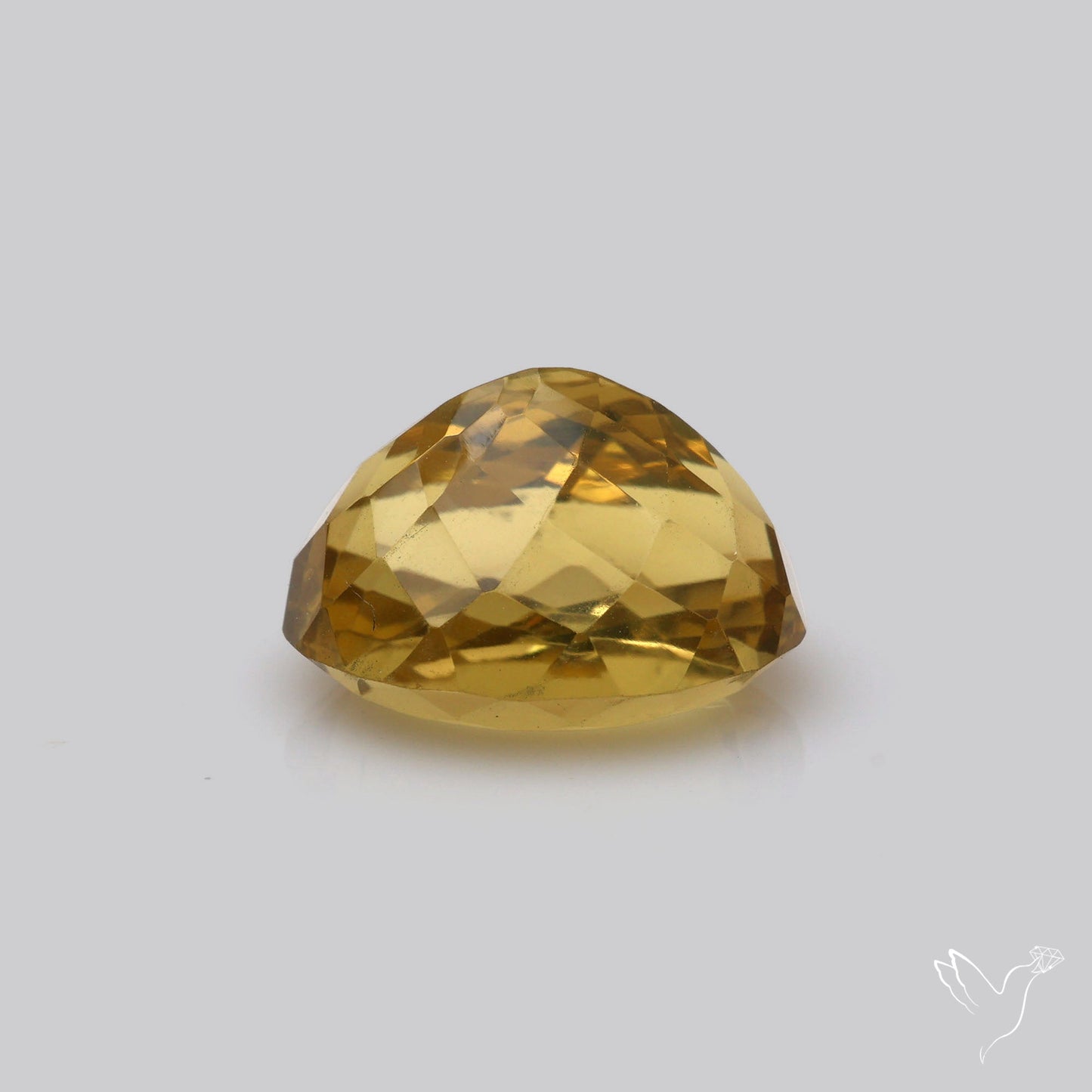 Faceted Lemon Quartz