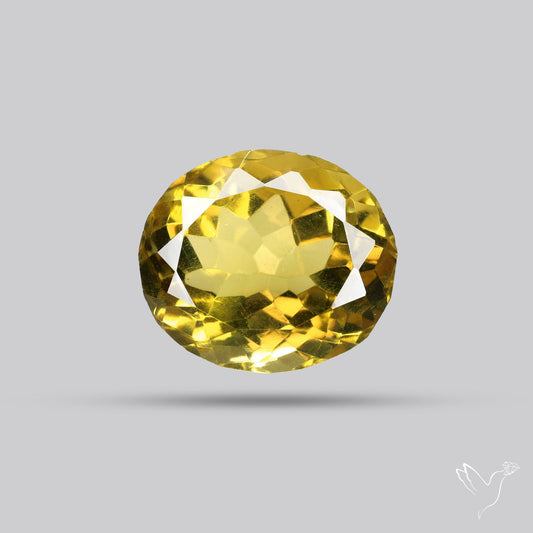 Faceted Lemon Quartz