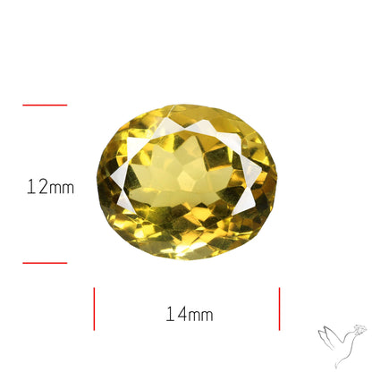 Faceted Lemon Quartz