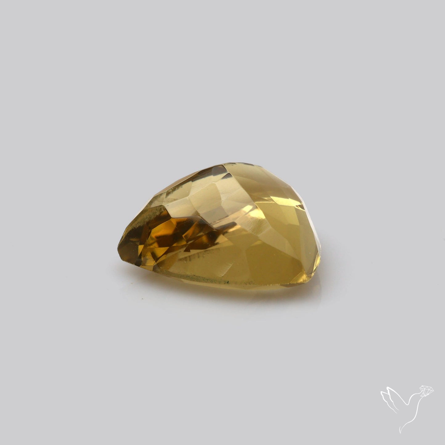Faceted Lemon Quartz