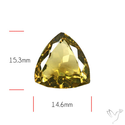 Faceted Lemon Quartz