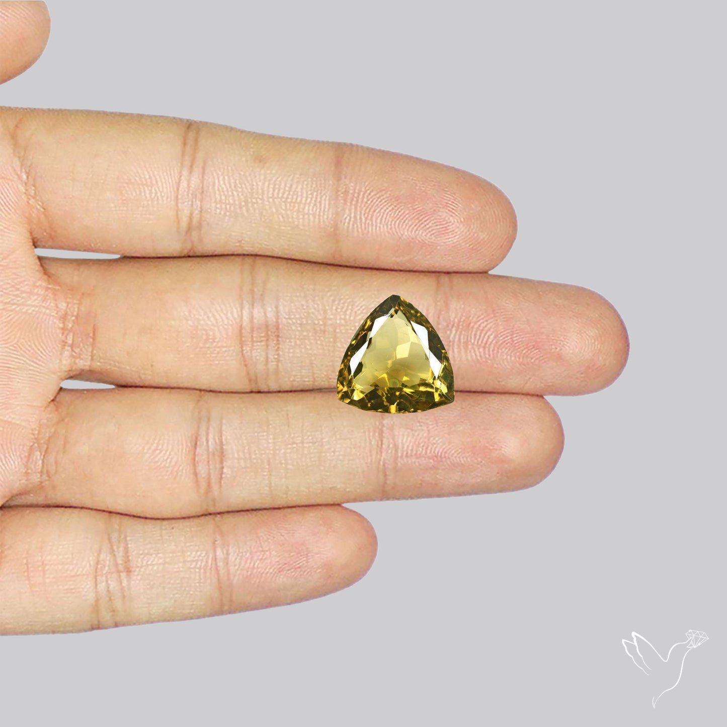 Faceted Lemon Quartz