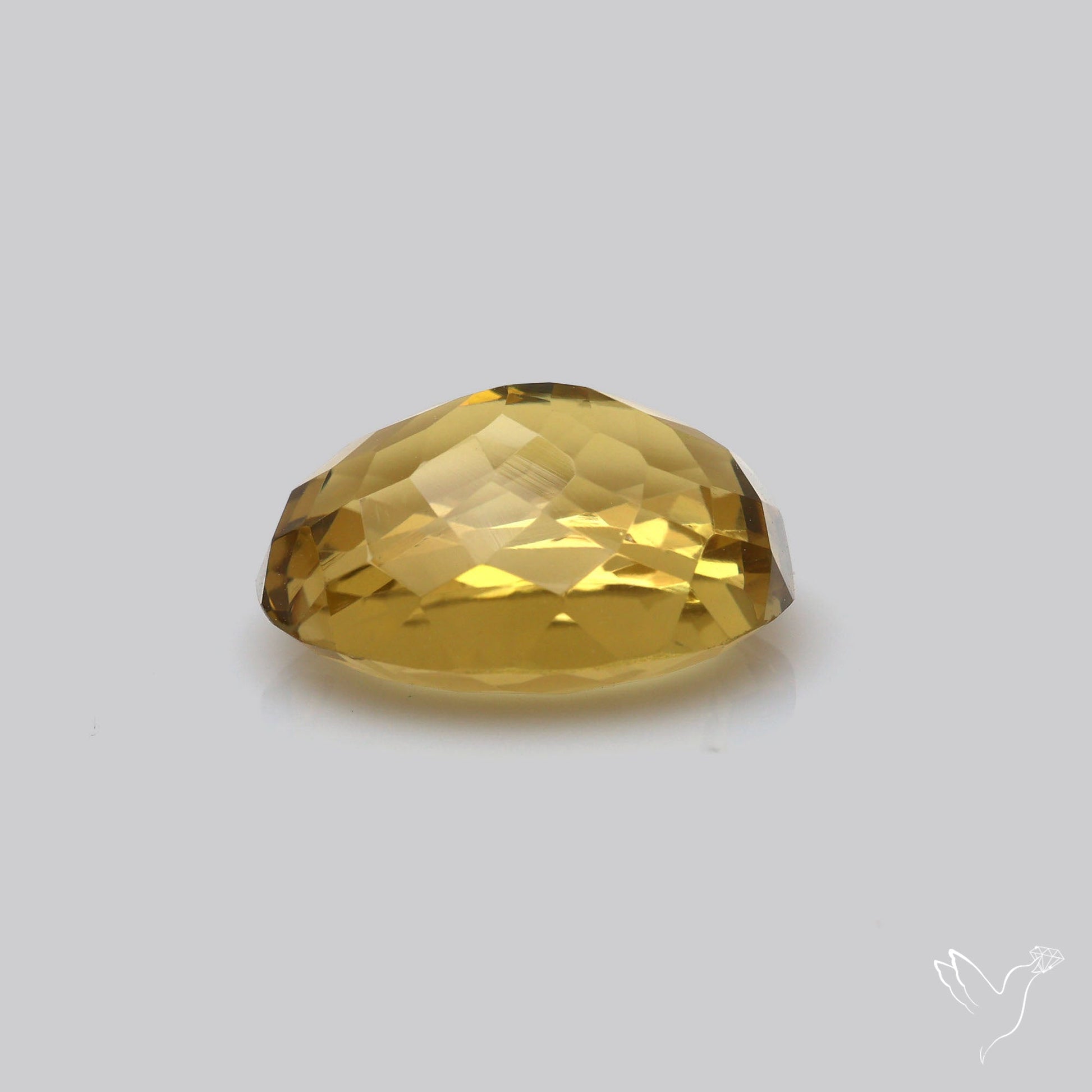 Faceted Lemon Quartz