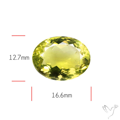 Faceted Lemon Quartz