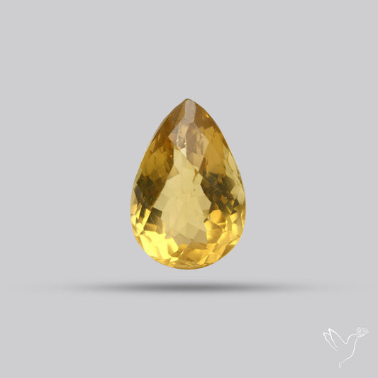 Faceted Lemon Quartz