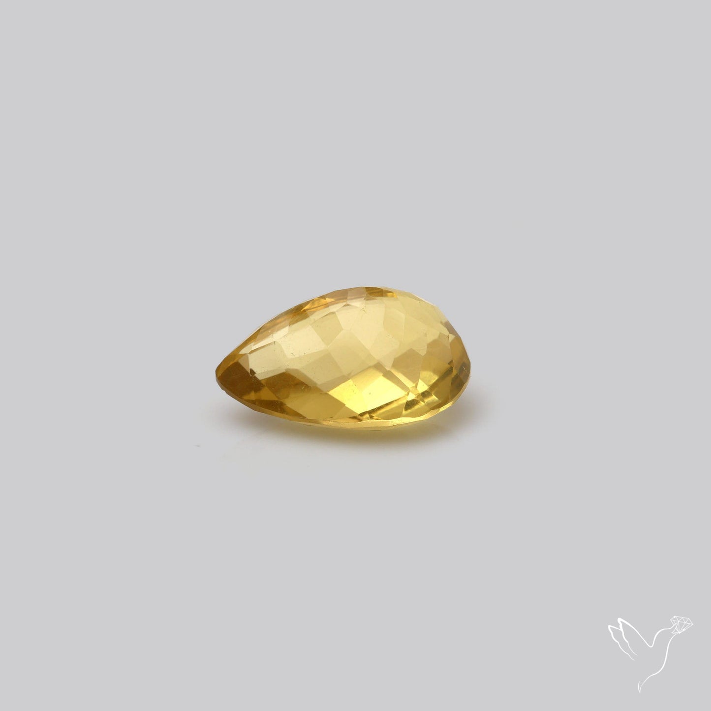 Faceted Lemon Quartz