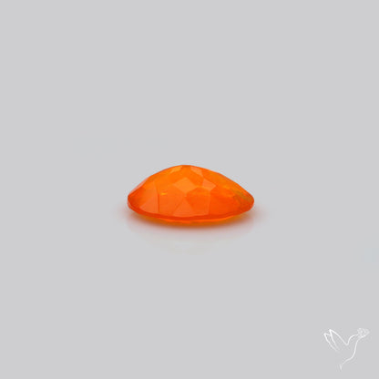 Faceted Mexican Fire Opal