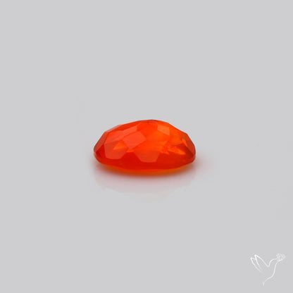 Faceted Mexican Fire Opal