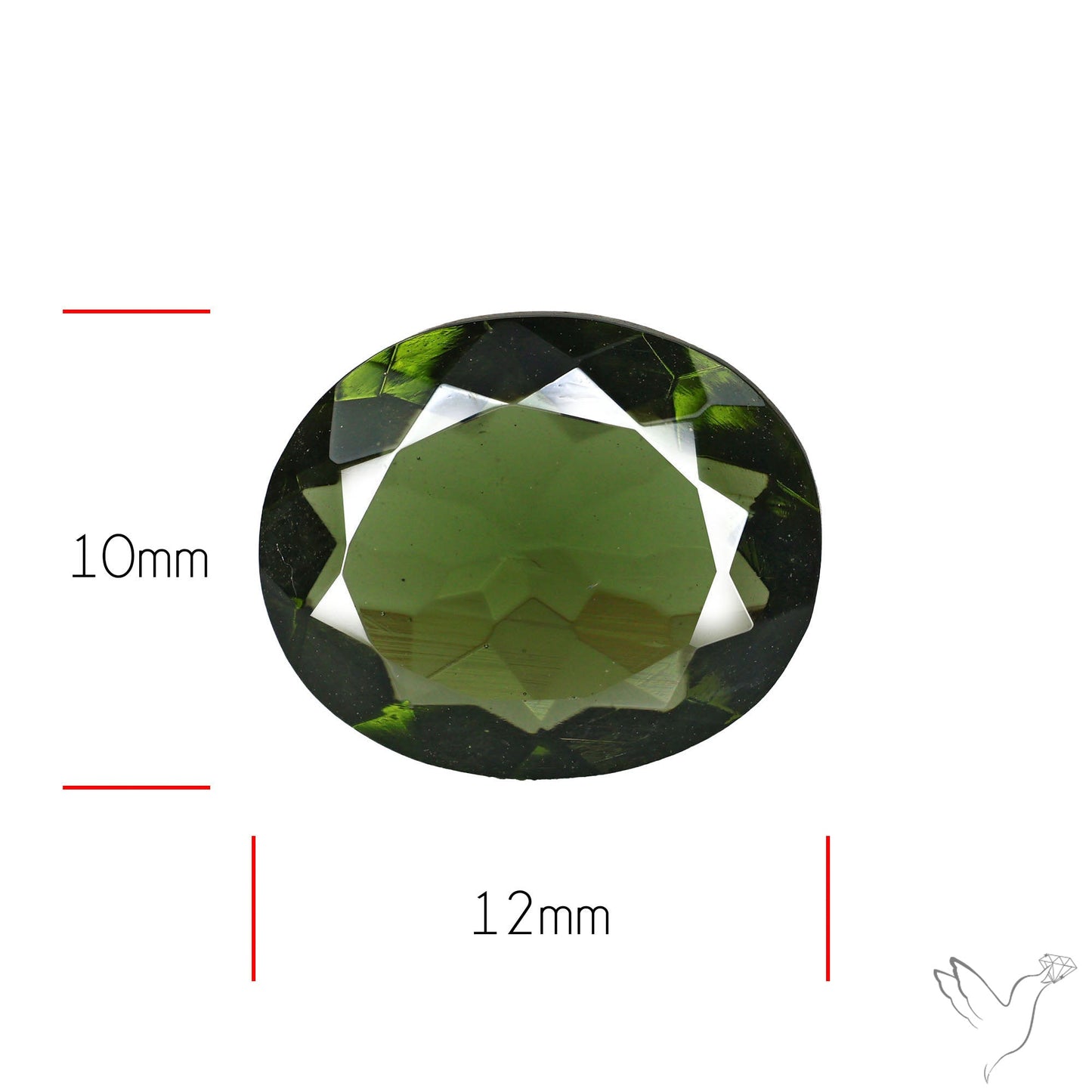Faceted Rare Moldavite