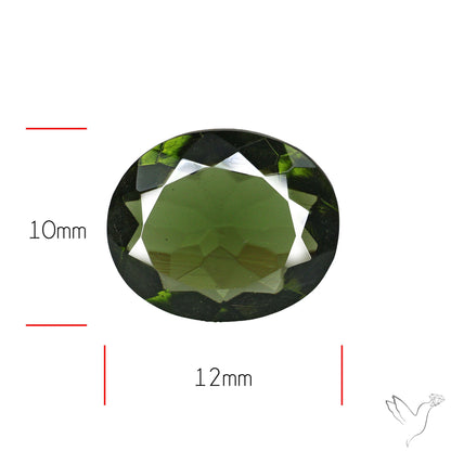 Faceted Rare Moldavite