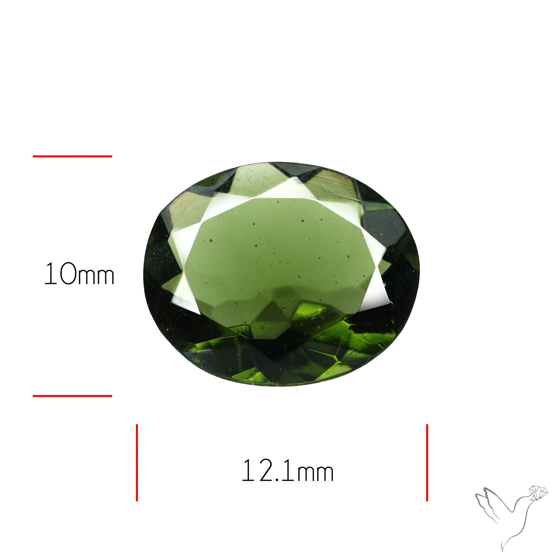 Faceted Rare Moldavite