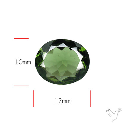Faceted Rare Moldavite