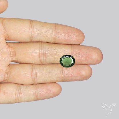 Faceted Rare Moldavite