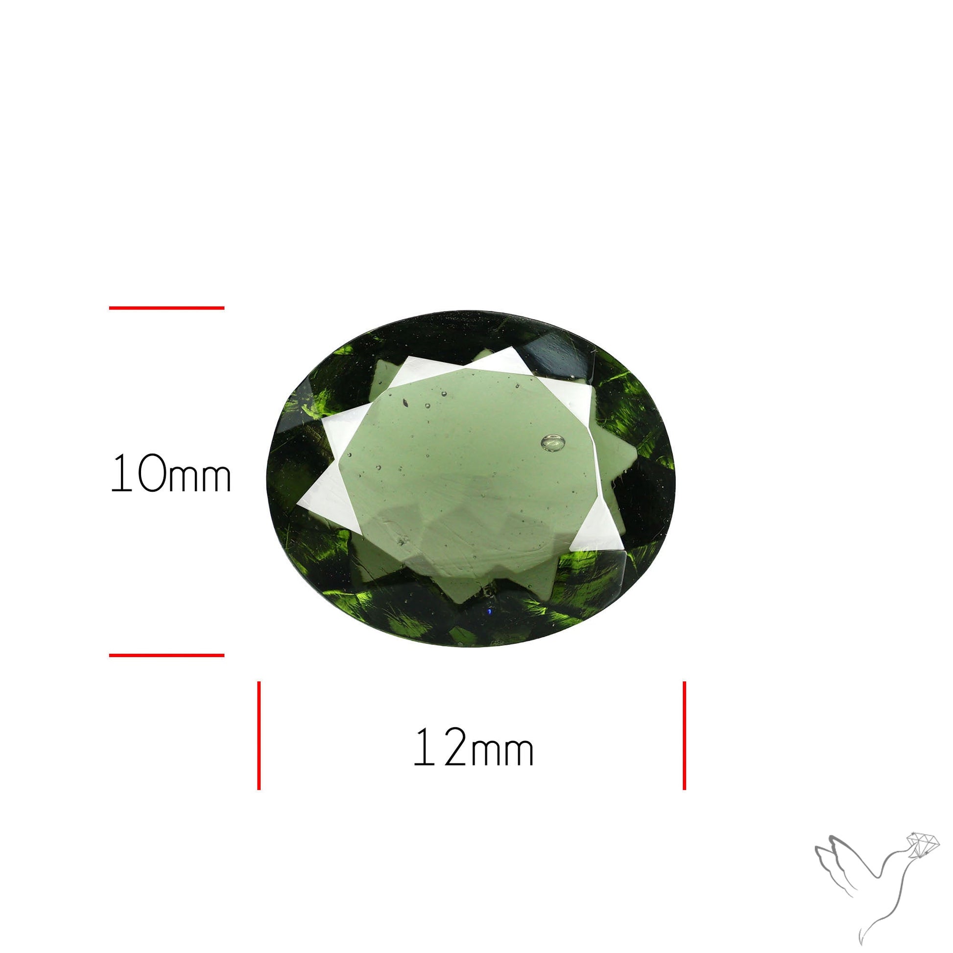 Faceted Rare Moldavite
