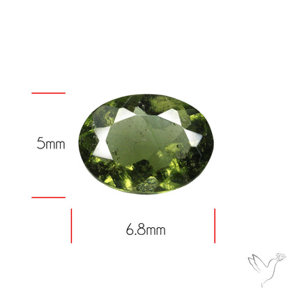 Faceted Rare Moldavite