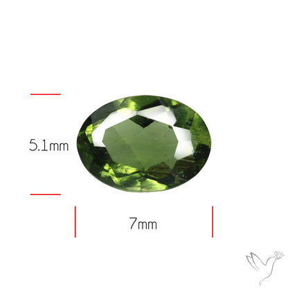 Faceted Rare Moldavite